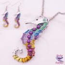 Seahorse Necklace and Earring Set SKU 1592