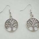 Silver Tree Of Life Earrings SKU 1367