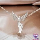 Rhinestone Angel Necklace SKU 1751