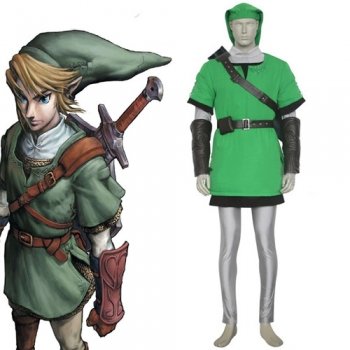 The Legend of Zelda Link Deluxe Costume Tailor-made（free shipping)