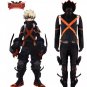 My Hero Academia Bakugo Katsuki long sleeve cosplay costume battle outfit Tailor-made