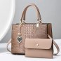 Light luxury large handbag, single-shoulder, crossbody, versatile women's tote bag