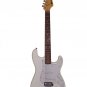 Galveston ST-6 Electric Guitar With Whammy Bar White