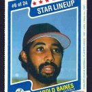 Chicago White Sox Harold Baines 1987 M&M #8 nr mt  !