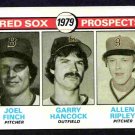 Boston Red Sox Prospects 1979 Topps #702 Gary Hancock Joel Finch Allen Ripley nm !