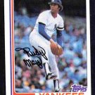 New York Yankees Rudy May 1982 Topps Baseball Card 735 nr mt !