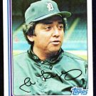 Detroit Tigers Aurelio Lopez 1982 Topps Baseball Card 728 nr mt