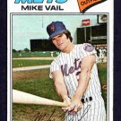 New York Mets Mike Vail 1977 Topps Baseball Card # 246 vg !