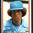 Kansas City Royals Jose Cardenal 1981 Topps Baseball Card # 473 nr mt