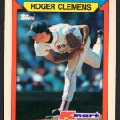 Boston Red Sox Roger Clemens 1988 Topps Kmart Memorable Moments #7 nr mt !