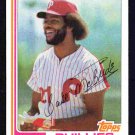 Philadelphia Phillies Bake McBride 1982 Topps Baseball Card 745 nr mt !