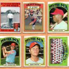 1972 Topps Chicago White Sox Team Lot 26 Rich Allen Wilbur Wood Terry Forster RC !