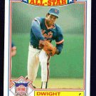 New York Mets Dwight Gooden 1987 Topps Glossy All Star Insert #10 nr mt !