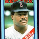 Boston Red Sox Don Baylor 1988 Topps Box Bottom Card #A  !