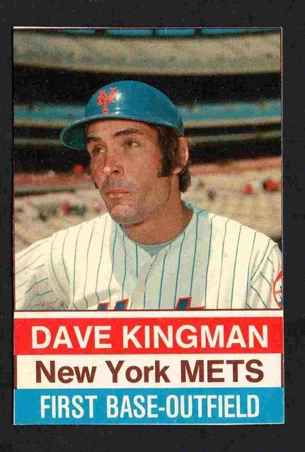 New York Mets Dave Kingman 1976 Hostess Baseball Card #15  !