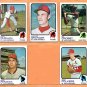 1973 Topps St Louis Cardinals Team Lot Team Set 23 Lou Brock Bob Gibson Ted Simmons Tim McCarver !