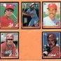 1985 Donruss Philadelphia Phillies Team Lot Team Set 14 John Denny Sixto Lezcano !