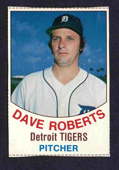 Detroit Tigers Dave Roberts 1977 Hostess Baseball Card # 101 !