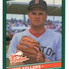 Boston Red Sox Jeff Sellers 1986 Donruss The Rookies #29  !