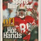 1992 Sports Illustrated NFL Preview 49ers Pittsburgh Steelers Blue Jays Saints !