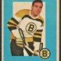Boston Bruins Leo Boivin 1959 Topps Hockey Card # 26 nm  !