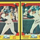 Boston Red Sox Jim Rice Dwight Evans 1982 Drakes Big Hitters  !
