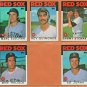 1986 Topps Boston Red Sox Team Lot 17 w/ Traded Tom Seaver Jim Rice Don Baylor !