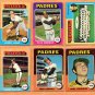 1975 Topps San Diego Padres Team Lot 11 diff Dave Winfield Randy Jones Team Card !