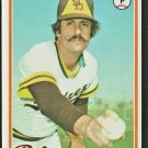 San Diego Padres Rollie Fingers 1978 Topps Baseball Card # 140 nr mt