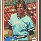 Kansas City Royals Rance Mulliniks 1981 Topps Baseball Card # 433 nr mt !