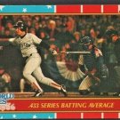 1987 Fleer #6 Boston Red Sox Marty Barrett 1986 World Series 433 Batting Average !　