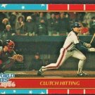 New York Mets Gary Carter Clutch Hitting 1987 Fleer World Series Insert # 4 nm  !