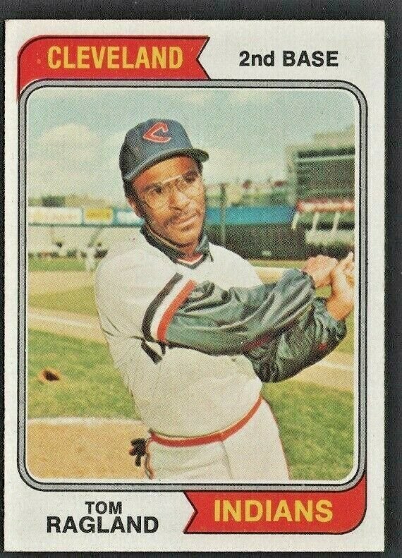 Cleveland Indians Tom Ragland 1974 Topps Baseball Card # 441 ex/em
