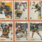 1991 Upper Deck Boston Bruins Team Lot 17 Ray Bourque Glen Murray RC Chris Nilan Glen Wesley !