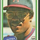 California Angels Dan Ford 1981 Topps Baseball Card # 422 nr mt  !