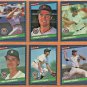 1985 1986 Donruss Detroit Tigers Team Lot 27 Lance Parrish Jack Morris Lou Whitaker Kirk Gibson !