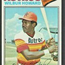 Houston Astros Wilbur Howard 1977 Topps Baseball Card # 248 vg  !
