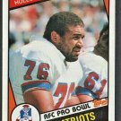 New England Patriots Brian Holloway 1984 Topps Football Card # 138 nr mt