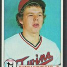 Minnesota Twins Butch Wynegar 1979 Topps Baseball Card # 405 nr mt