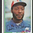 Montreal Expos John Milner 1982 Topps Baseball Card # 638 nr mt  !