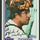 Detroit Tigers Johnny Wockenfuss 1982 Topps Baseball Card # 629 nr mt  !