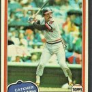 Cleveland Indians Bo Diaz 1981 Topps Baseball Card # 362 nr mt