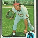 California Angels Clyde Wright 1973 Topps Baseball Card # 373 ex-  !
