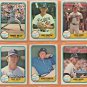 1981 Fleer Los Angeles Dodgers Team Set Lot 20 Don Sutton Steve Garvey Rick Sutcliffe !