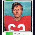 New England Patriots Halvor Hagen 1973 Topps #58 good !