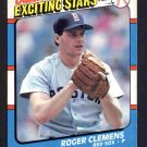 Boston Red Sox Roger Clemens1987 Fleer Exciting Stars Baseball Card #11 nr mt !
