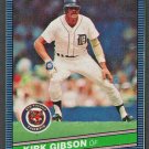 Detroit Tigers Kirk Gibson 1986 Donruss Wax Box Baseball Card #PC4  !