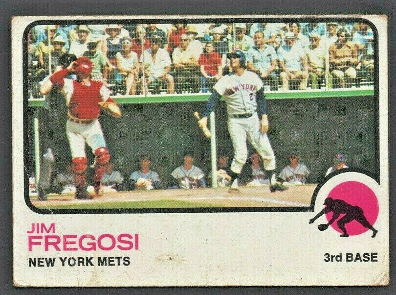 New York Mets Jim Fregosi 1973 Topps Baseball Card #525 good