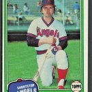 California Angels Freddie Patek 1981 Topps Baseball Card # 311 nr mt  !