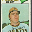 Pittsburgh Pirates Ed Ott 1977 Topps Baseball Card # 197 vg